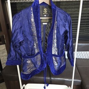 Elegant Blue Women's Jacket